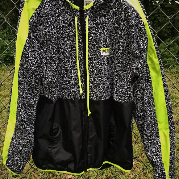 PINK Victoria's Secret Jackets & Blazers - PINK Victoria Secret Zip-Up Jacket/ Raincoat